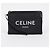 Pochette Céline Logo Marrón Algodón - vista 2