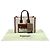 Burberry Borsa Freya Mini Tote e Borsa a Tracolla - vista 8