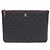 Chanel Borsa a pochette Classic New Medium in caviale nero e gold CC