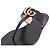 Gucci Sandali Flip Flop da donna GG Marmont Decorative T-Strap - vista 6