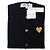 Comme Des Garcons Cardigan Gold Patch AX BLACK - Ansicht 2