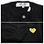 Comme Des Garcons Cardigan Gold Patch AX BLACK - Ansicht 3