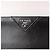 Prada Pochette Saffiano Black - vista 3