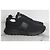 Prada Sneakers in pelle e nylon nero - vista 5