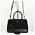 Prada Borsa Tote Saffiano Lux Borsa a Tracolla Nera - vista 7