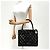 Chanel Lackleder Shopper mit Münz-Medaillon Schwarz - Ansicht 2