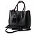 Prada Borsa Double Tote in Saffiano Borsa a Tracolla Nero