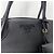 Prada Borsa Tote e Borsa a Tracolla Saffiano Monochrome Black - vista 4