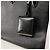 Prada Borsa Tote e Borsa a Tracolla Saffiano Monochrome Black - vista 8
