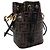 Fendi Mini Borsa Secchiello Montrezzo con Coulisse, Borsa a Tracolla e Crossbody - vista 10