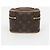 Louis Vuitton Nano Cosmetic Pouch Marrone Coated Canvas - vista 3