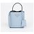 Prada Borsa Tote e a Tracolla in Pelle Saffiano Astral Blue - vista 2