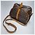 Louis Vuitton Borsa a tracolla Monogram Saumur - vista 12