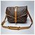Louis Vuitton Borsa a tracolla Monogram Saumur - vista 3