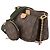 Louis Vuitton Borsa a tracolla Monogram Multi Pochette Accessories Khaki - vista 2