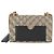 Gucci Supreme Padlock Small Shoulder Bag - vista 3
