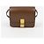 Céline Borsa a tracolla piccola in pelle Classic Box Camel - vista 2