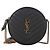 Autre Marque Monogram Chevron Vinyl Runde Camera Bag