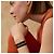 Hermès Bracciale Pop Double Tour da donna in pelle Noir - vista 3