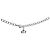 Collar Dior plata - vista 4