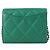 Chanel Mini WOC Chain Silver Card Wallet in Caviar Classico - vista 3