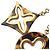 Louis Vuitton Portachiavi e ciondolo per borsa Insolence Leopard Gold Monogram Flower - vista 3