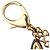 Louis Vuitton Portachiavi e ciondolo per borsa Insolence Leopard Gold Monogram Flower - vista 6