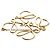 Loewe Anagram Brosche Gold - Ansicht 3