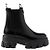 Prada Botas Chelsea de piel cepillada - vista 4