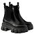 Prada Botas Chelsea de piel cepillada - vista 5