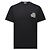 Moncler Baumwoll-T-Shirt mit doppeltem Logo-Patch - Ansicht 4