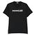 Moncler Baumwoll-T-Shirt mit Logo Dunkelblau - Ansicht 4