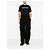 Moncler Baumwoll-T-Shirt mit Logo Dunkelblau - Ansicht 5