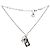 Dior Brazalete Oblique Heart Dice Silver