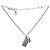 Dior Brazalete Oblique Heart Dice Silver - vista 2