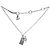 Dior Brazalete Oblique Heart Dice Silver - vista 3