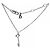 Pulseira Dior Key prata - vista 3