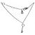 Pulseira Dior Key prata - vista 4