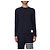 Thom Browne Wool Jersey 4-Bar T-Shirt Navy