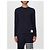 Thom Browne Wool Jersey 4-Bar T-Shirt Navy - Ansicht 4