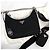 Prada Borsa Hobo Crossbody in Nylon Multi Tessuto con Catena Nero - vista 4