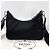 Prada Borsa Hobo Crossbody in Nylon Multi Tessuto con Catena Nero - vista 5