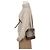 Gucci Mini Borsa Secchiello Ophidia GG Marrone - vista 13