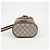 Gucci Mini Borsa Secchiello Ophidia GG Marrone - vista 5