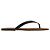 The Row Beach Flip Flop in pelle nera