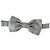 Dolce & Gabbana Light Gray Lining Adjustable Neck Butterfly Bow Tie