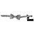 Dolce & Gabbana Light Gray Lining Adjustable Neck Butterfly Bow Tie - view 3