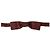 Dolce & Gabbana Bordeaux Silk Floral Faille Adjustable Bow Tie