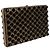 Dolce & Gabbana Clutch bifold in cristallo dorato per sera e feste da donna - vista 2