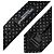 Dolce & Gabbana Dark Gray Jacquard Patterned Silk Adjustable Men Tie - view 3